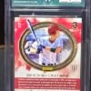2018 Diamond Kings Shohei Ohtani Facing Right Rookie — Back Back of 2018 Diamond Kings Shohei Ohtani #76 Facing Right Rookie, graded Mint Authentication Gem Mint 10