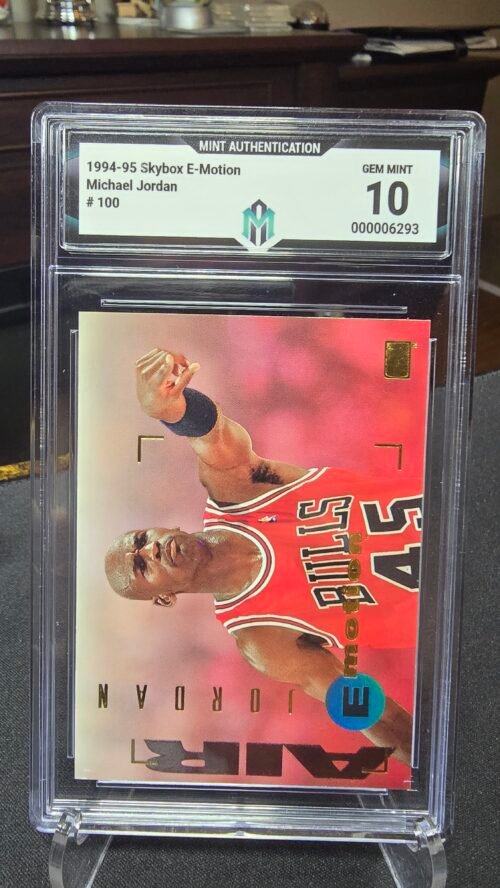 jordan emo1 1994-95 Skybox E-Motion Michael Jordan #100 MINT10